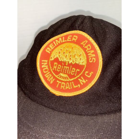 Vtg Reimler Arms Indian Trail North Carolina NC Cap Hat Patch Mesh See Pictures - Picture 2 of 8